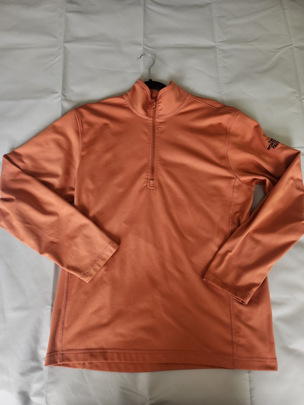 The North Face Men's Half-Zip Performance Pullover - Coral